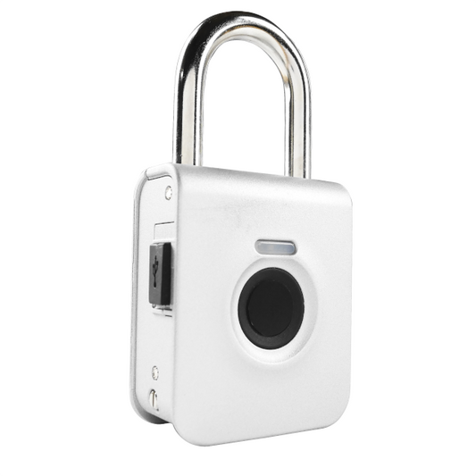 Durable Intelligent Fingerprint Recognition Lock No-Key Zinc Alloy Padlock
