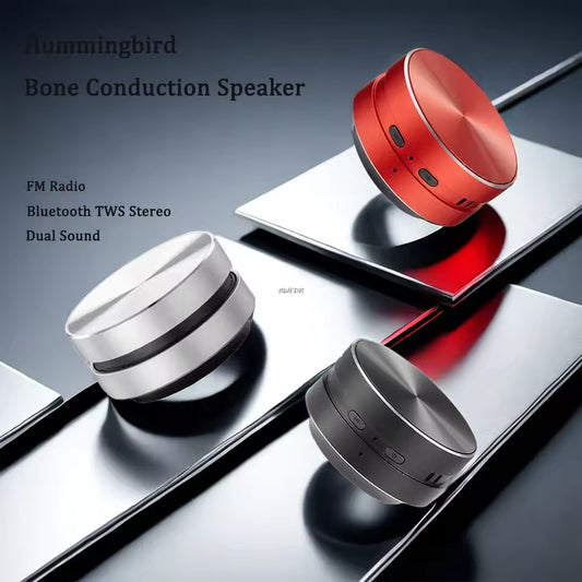 Portable Bone Conduction Speaker – Wireless Bluetooth Stereo Sound