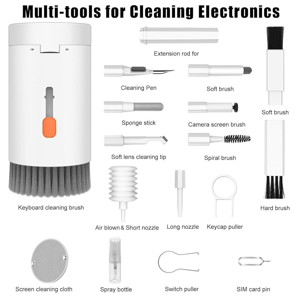 20-in-1 Smart Cleaning Kit – Multi-Tool for Electronics & Gadgets.