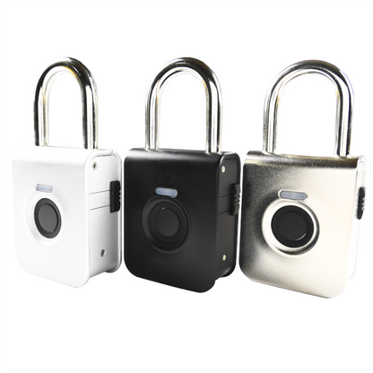 Durable Intelligent Fingerprint Recognition Lock No-Key Zinc Alloy Padlock
