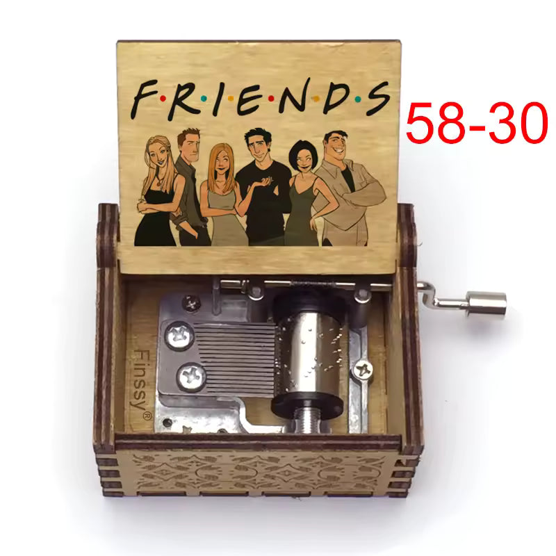 New TV show Friends Music Box Hand Wood