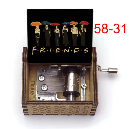 New TV show Friends Music Box Hand Wood
