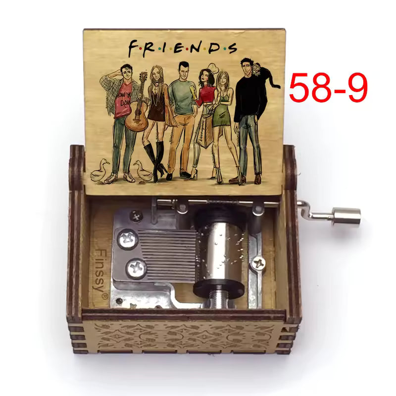 New TV show Friends Music Box Hand Wood