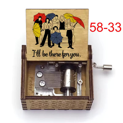 New TV show Friends Music Box Hand Wood